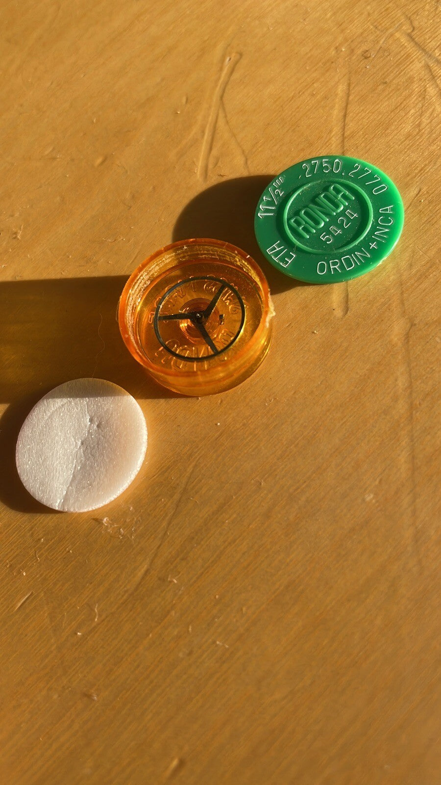 NOS CWC Hamilton W10 Balance Complete ETA 2750 Hamilton 649 Ronda