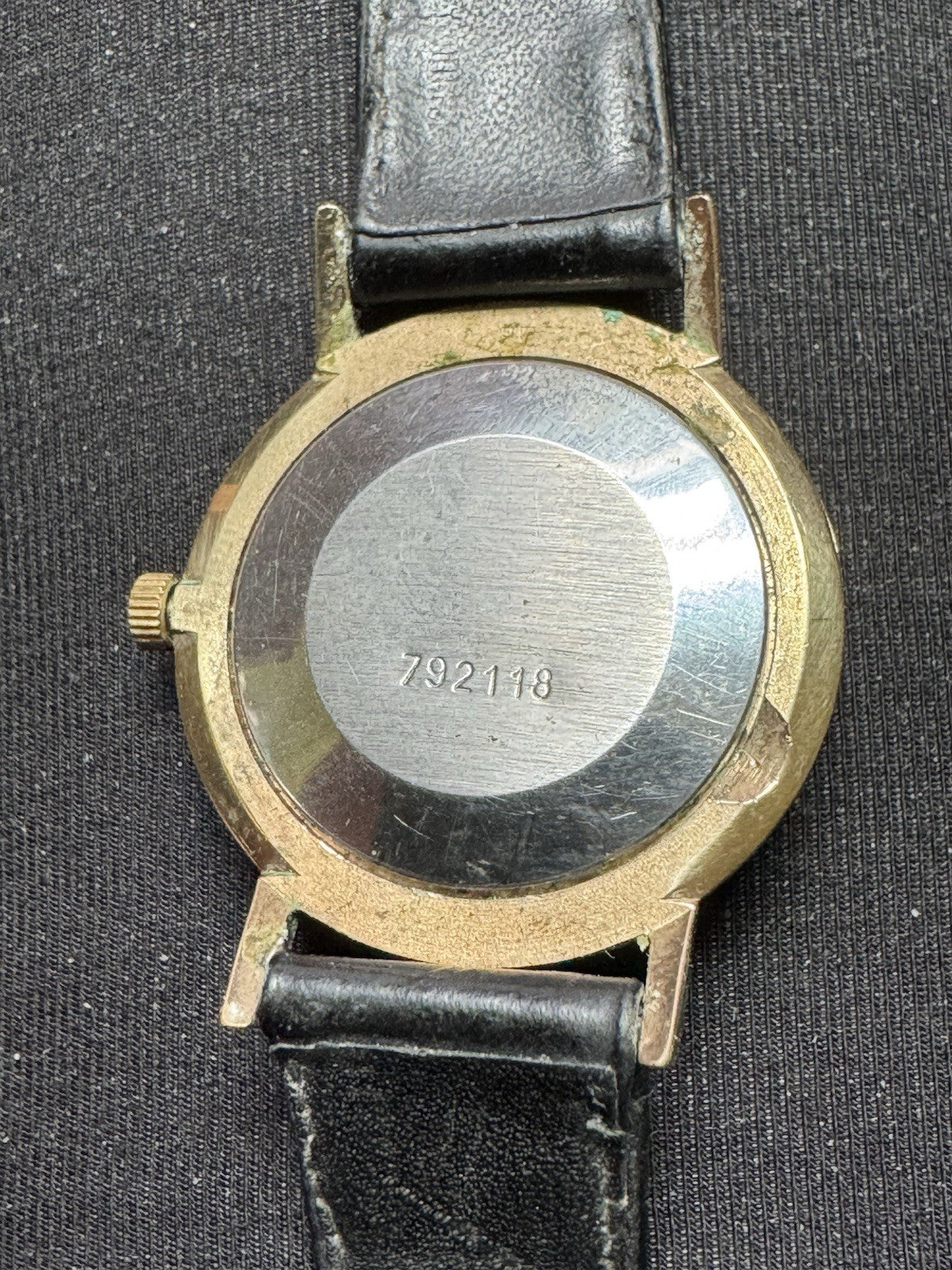 Vintage Sekonda Gold Plated Dress Watch 35mm Running