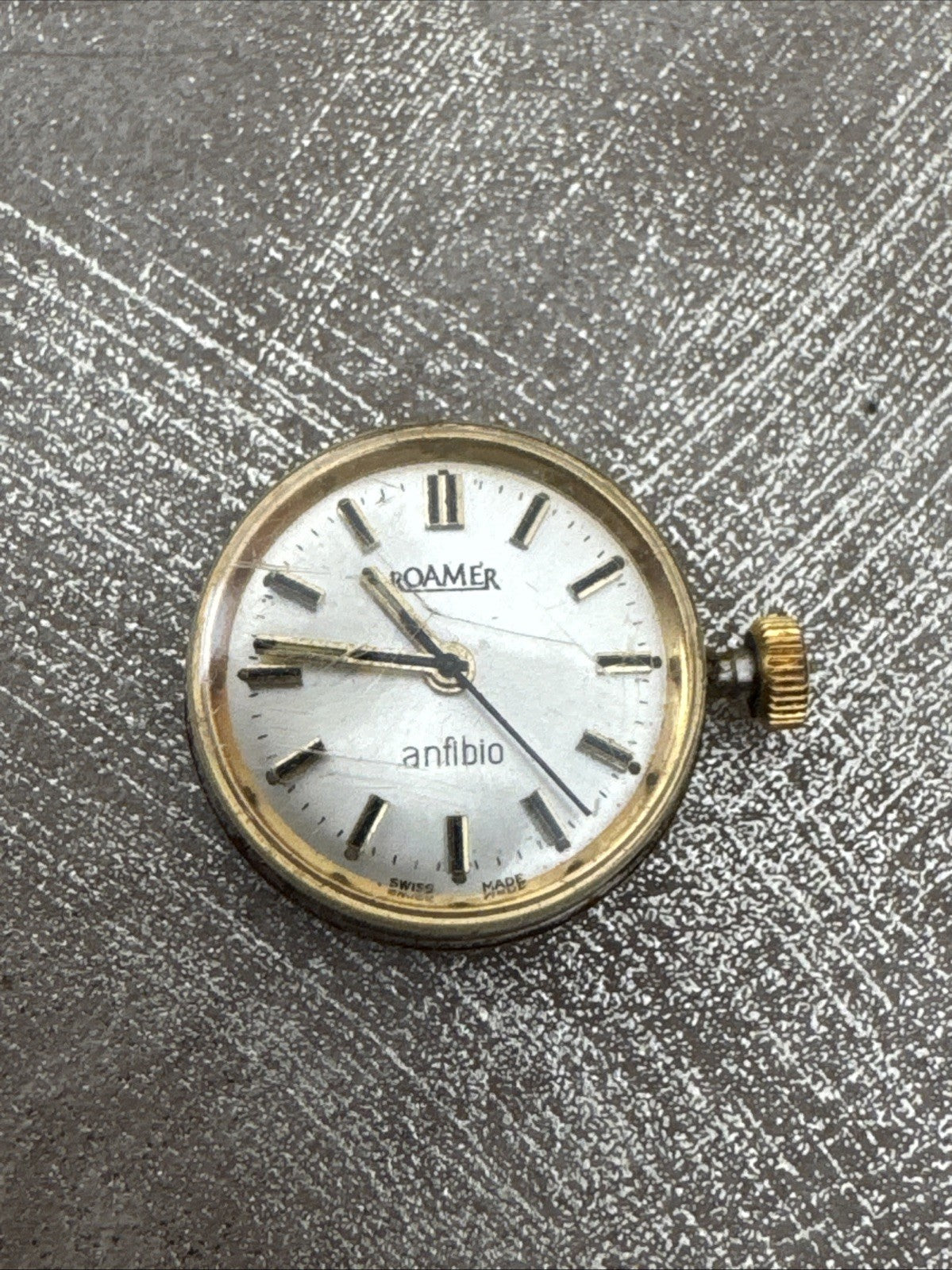Ladies Vintage Roamer Anfibio Mechanical Watch Running