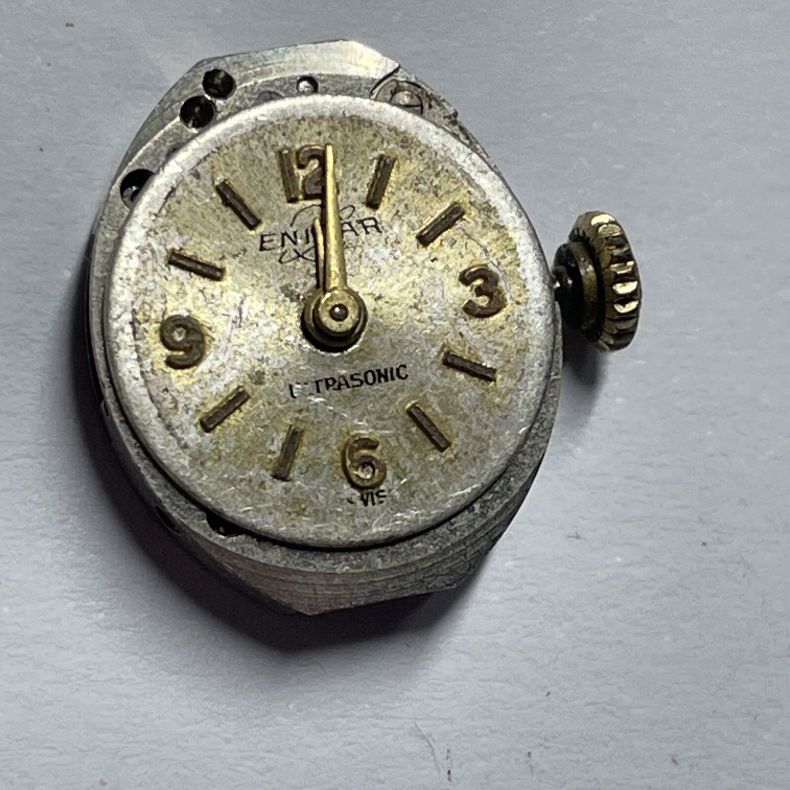 Enicar Ultrasonic Movement For Parts Spares Repair E26