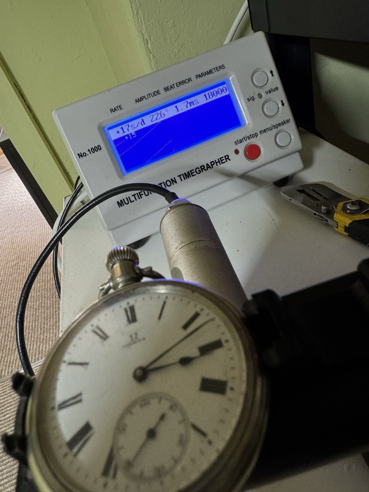 WW1 Era Ca 1915 Omega Pocket Watch Serviced