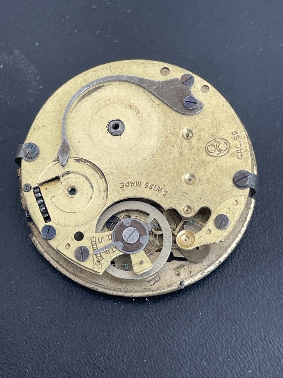 Oris 92 Partial Movement Balance Looks OK Ref LG9