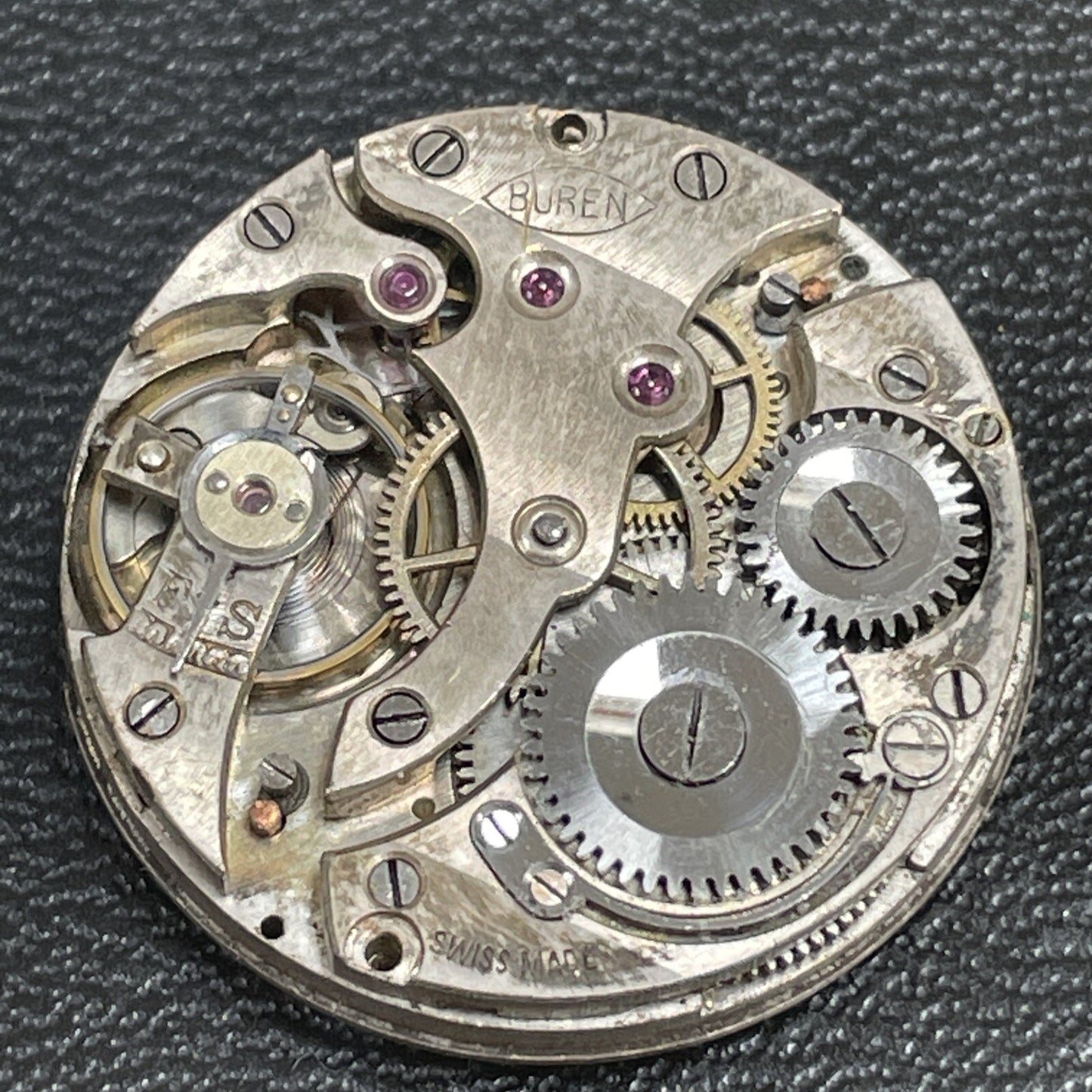 Early Buren 11.5 Ligne Full Movement Ticking Ref LG15-7