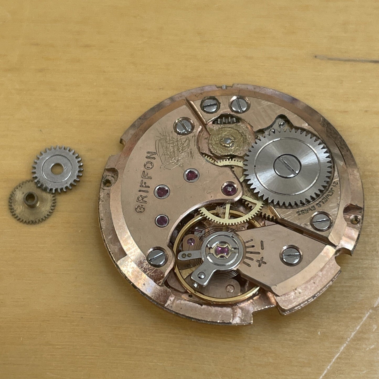 Peseux 7040 Movement OK Balance  Ref LG14-77