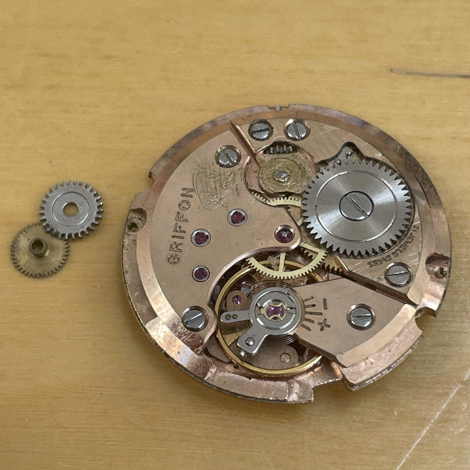 Peseux 7040 Movement OK Balance  Ref LG14-77