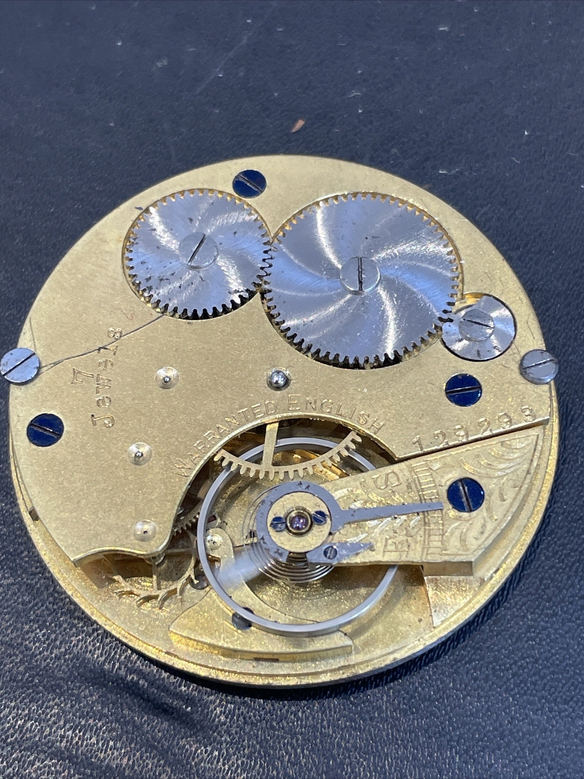 H Williamson Military Pocket Watch (Hunter) Spare Parts