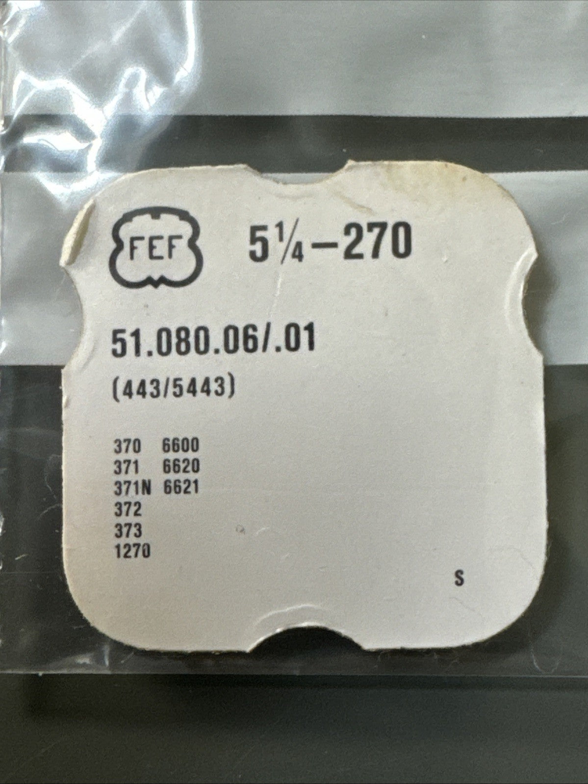 Fleurier 270 Setting Lever & Screw X1 Ref LG11-178