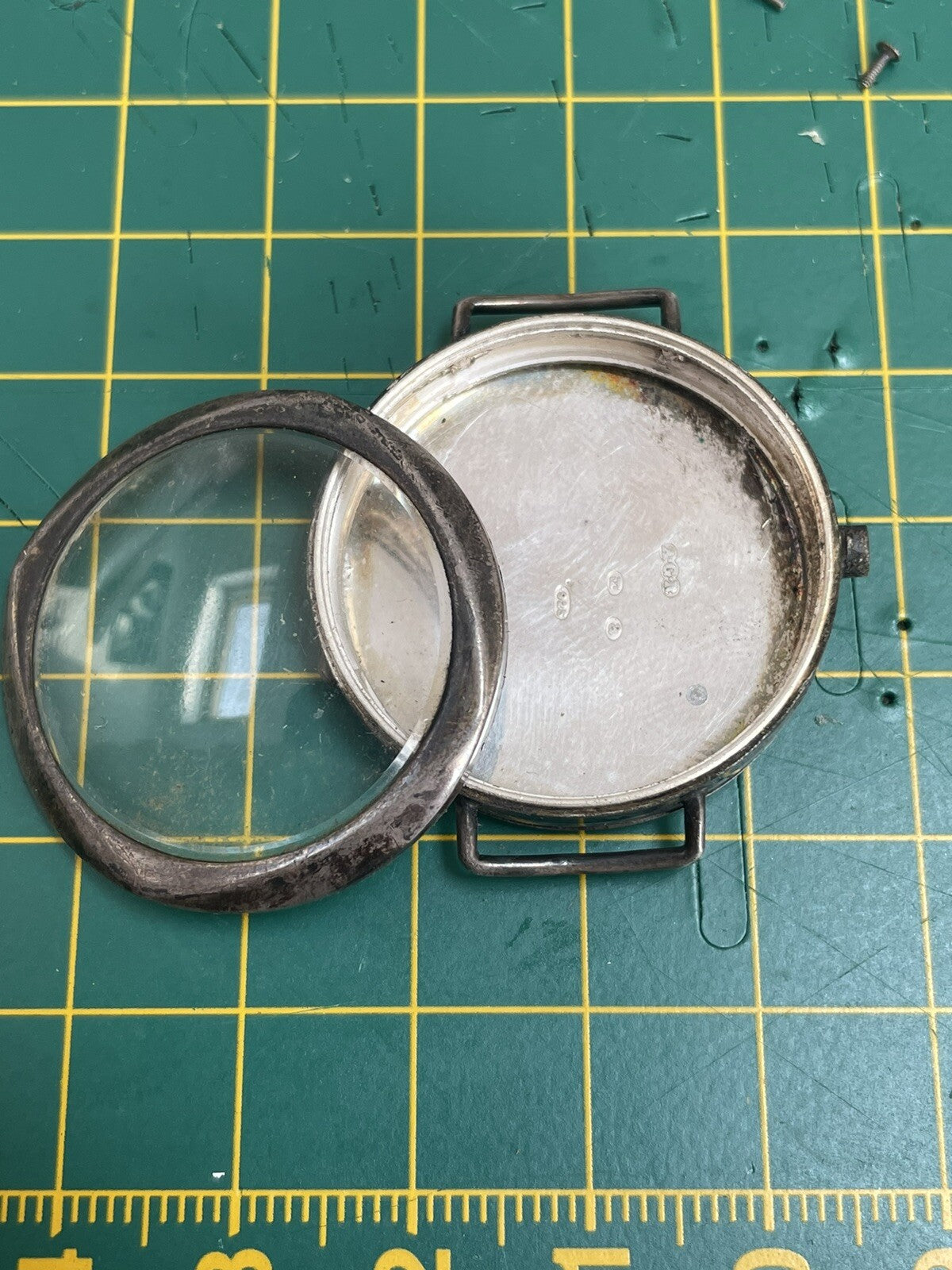 32mm 925 Trench Watch Case For 13 Ligne Movements Ref LG11-19