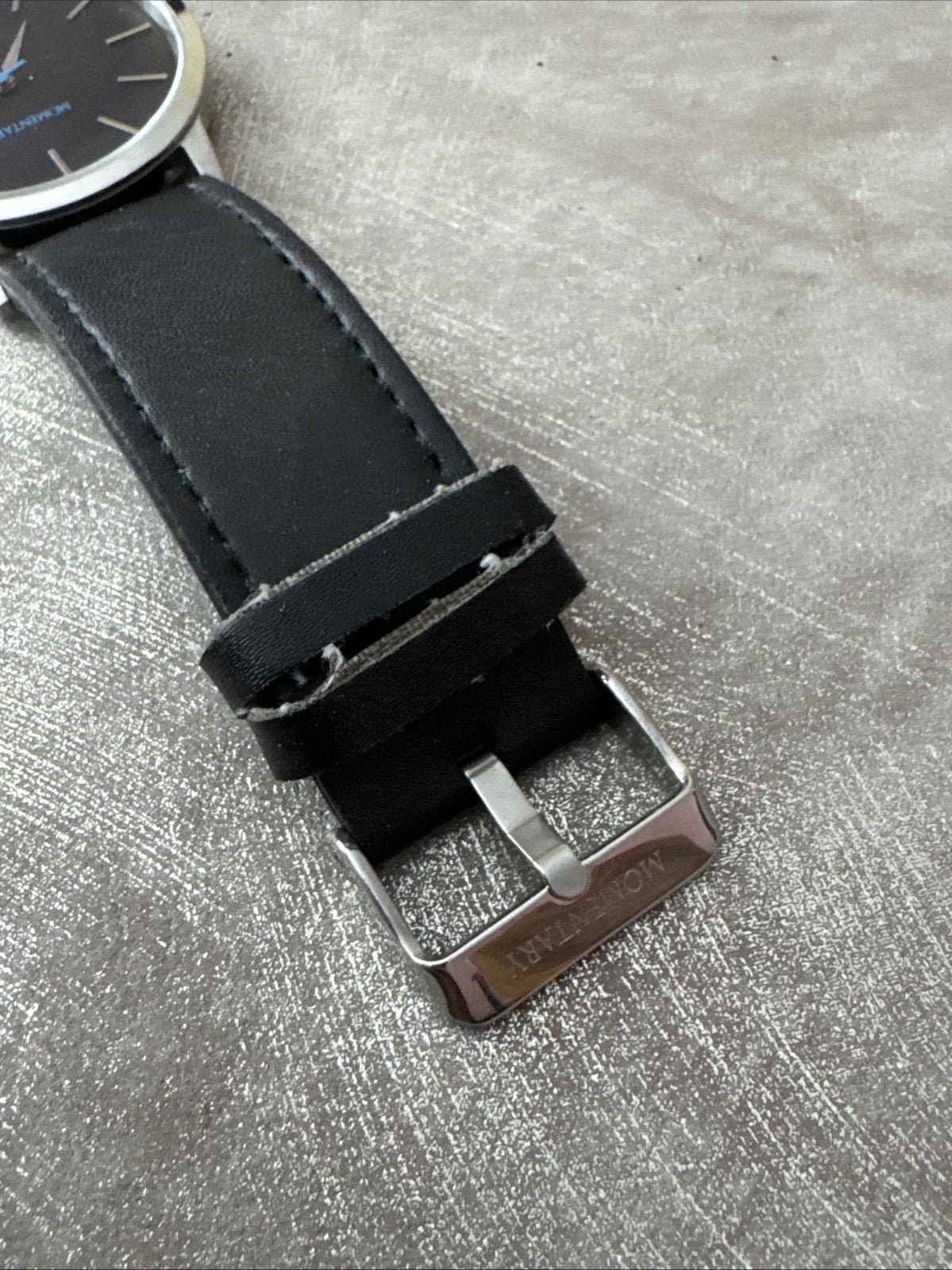 Mens Momentary Quartz Watch Seiko Movement New Battery 42mm