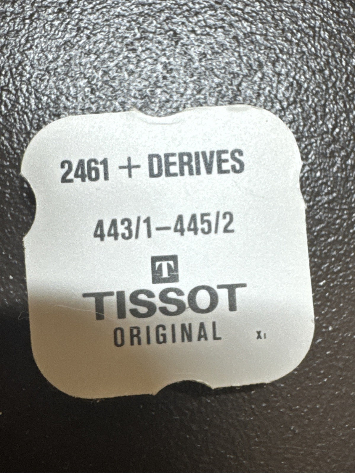 NOS Tissot 2481 2461 Setting Lever & Spring Ref D70