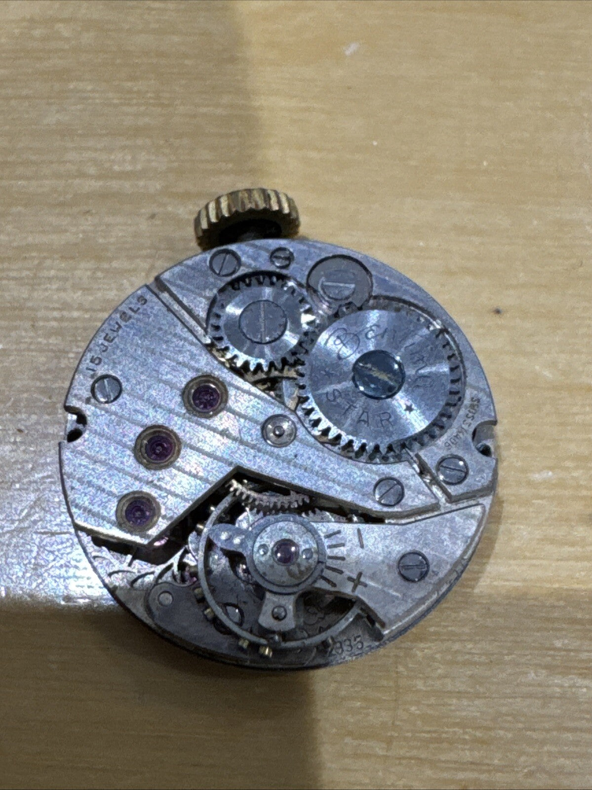 ETA 2335 Watch Movement Shot Balance Ref S