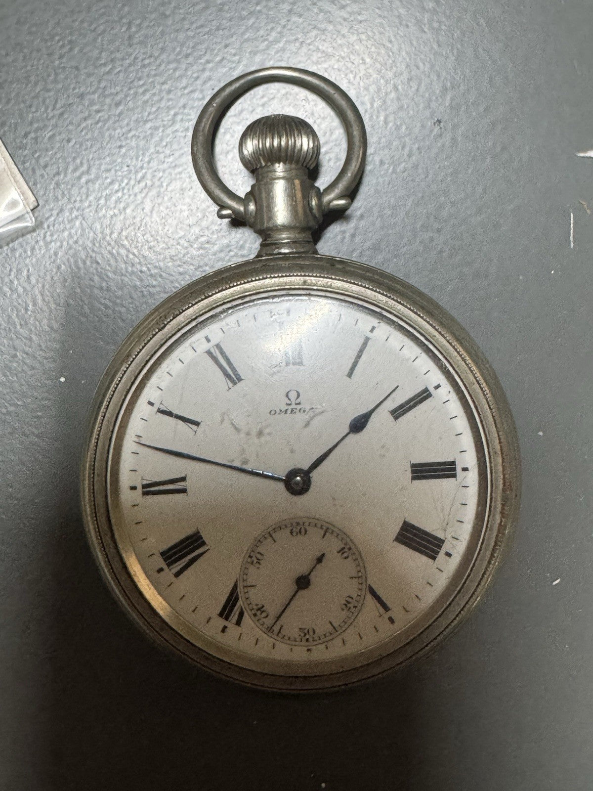 WW1 Era Ca 1915 Omega Pocket Watch Serviced