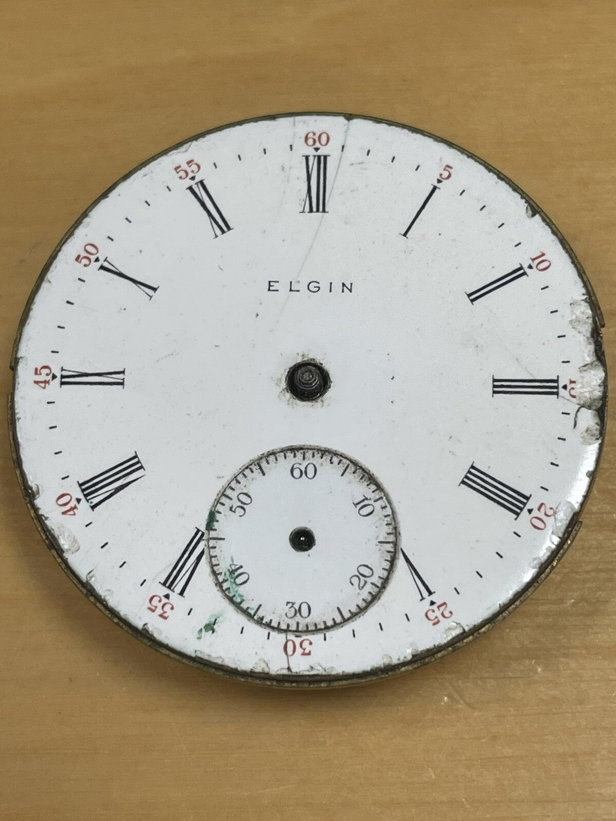 Elgin Model 2 Grade 325 Movement For Spares Repair Broken Staff Reg LG10-11