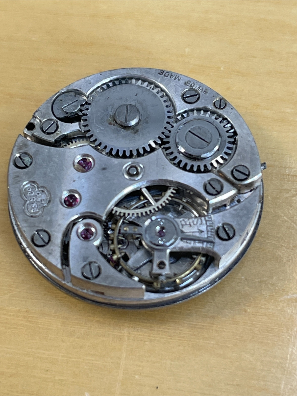 22.6mm Watch Movement  Garrard Goldsmiths OK Incomplete Balance Ref J57