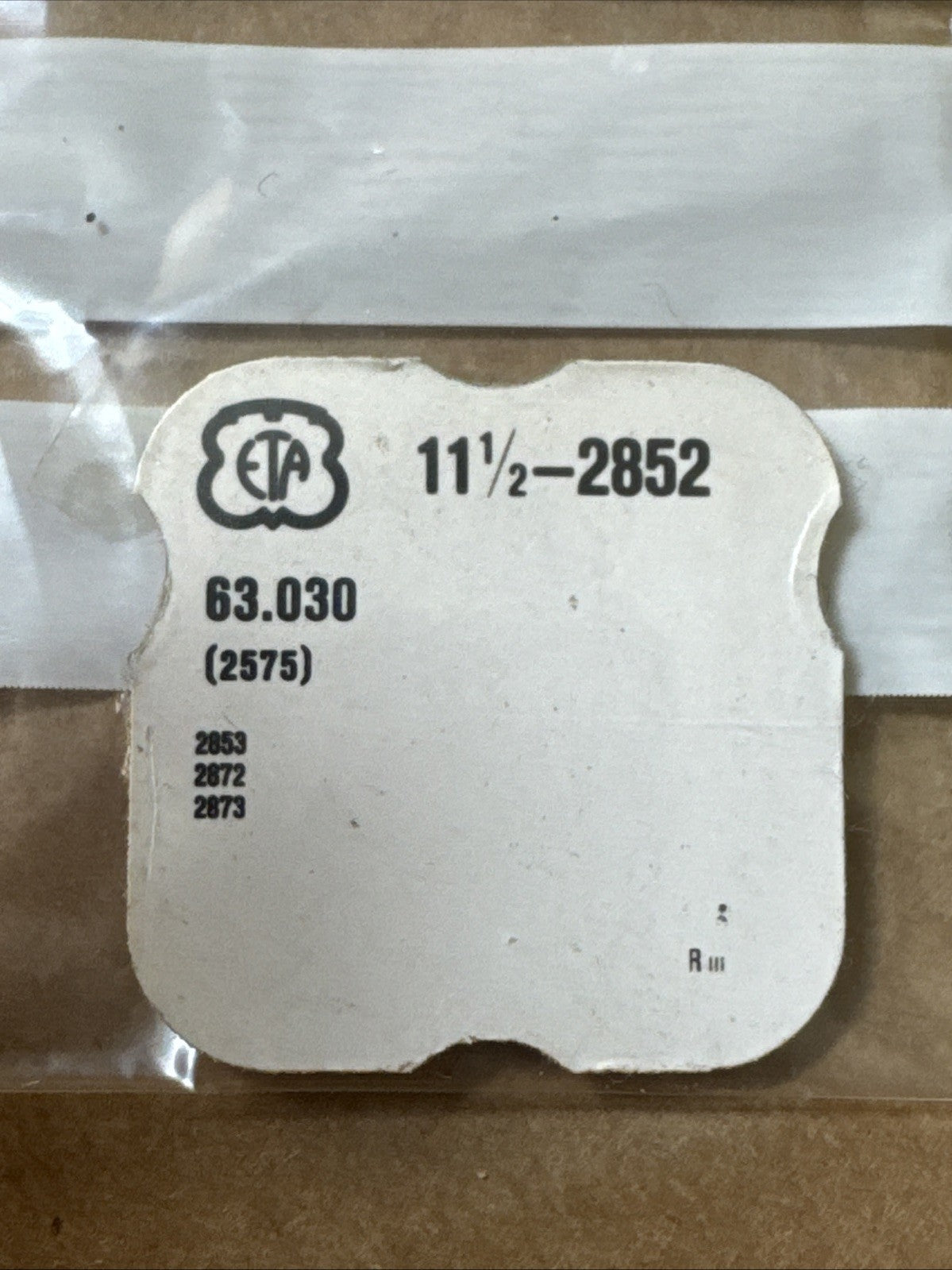 ETA 2852 Date Jumper Spring #2575 X1 Ref LG11-136