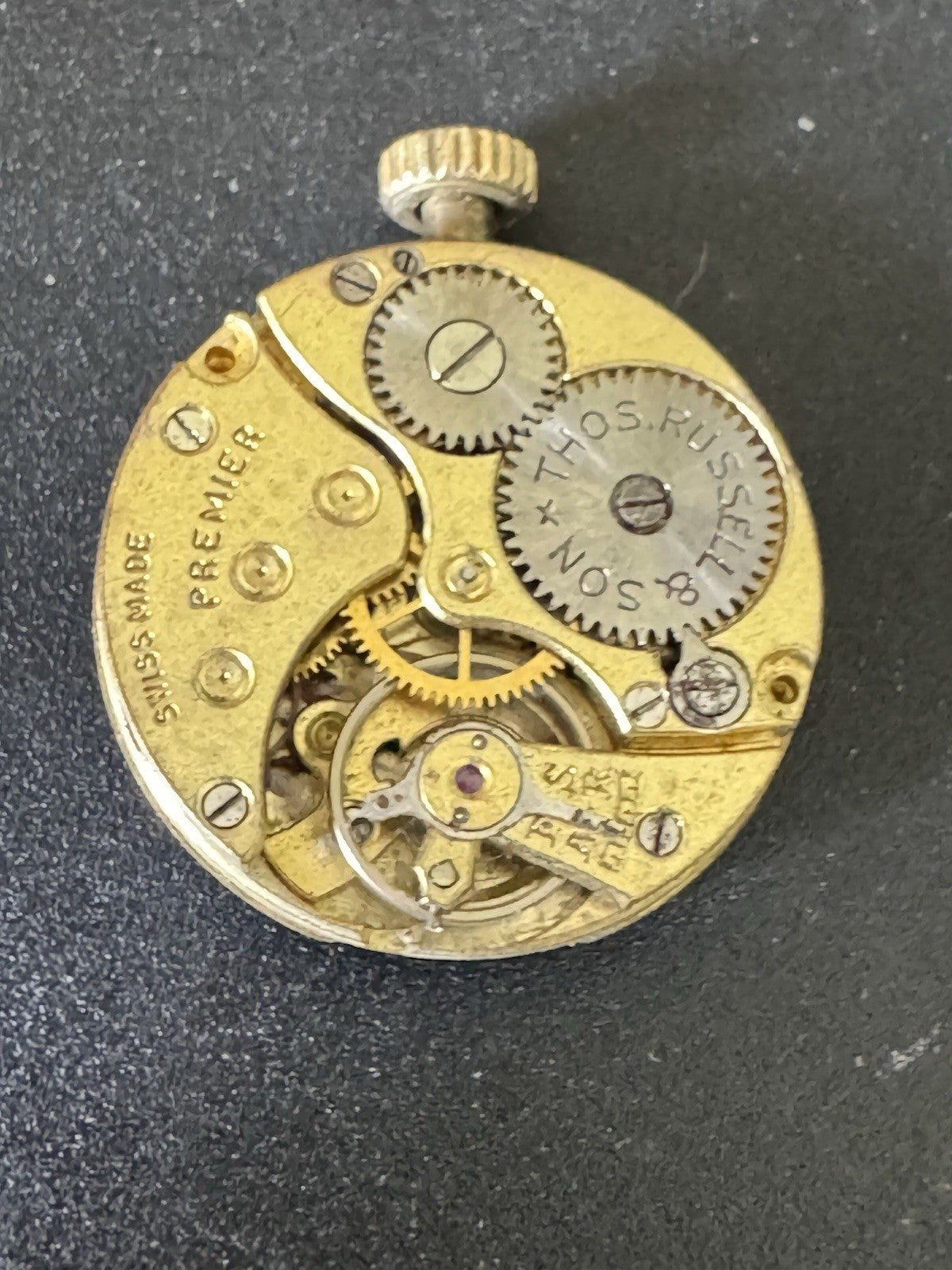 Revue 8.75 Ligne Watch Movement Ok Balance 43.5mm XR6
