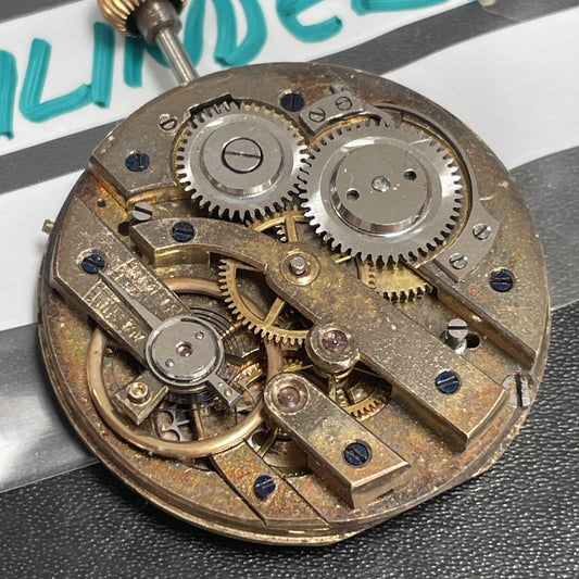 FHF Cylinder Movement For Parts Spares Repair Ticks Circa 35mm Ref LG10-16