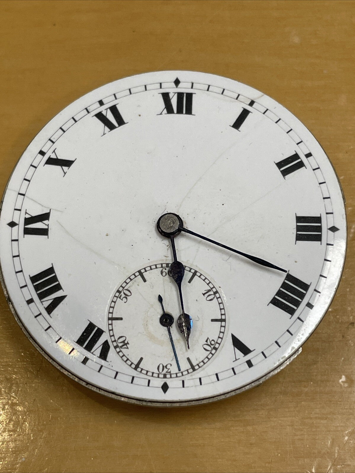 Record Cal 432 Hunter Pocket Watch Movement 16s 19’’’ For Spares Repair LG0-16