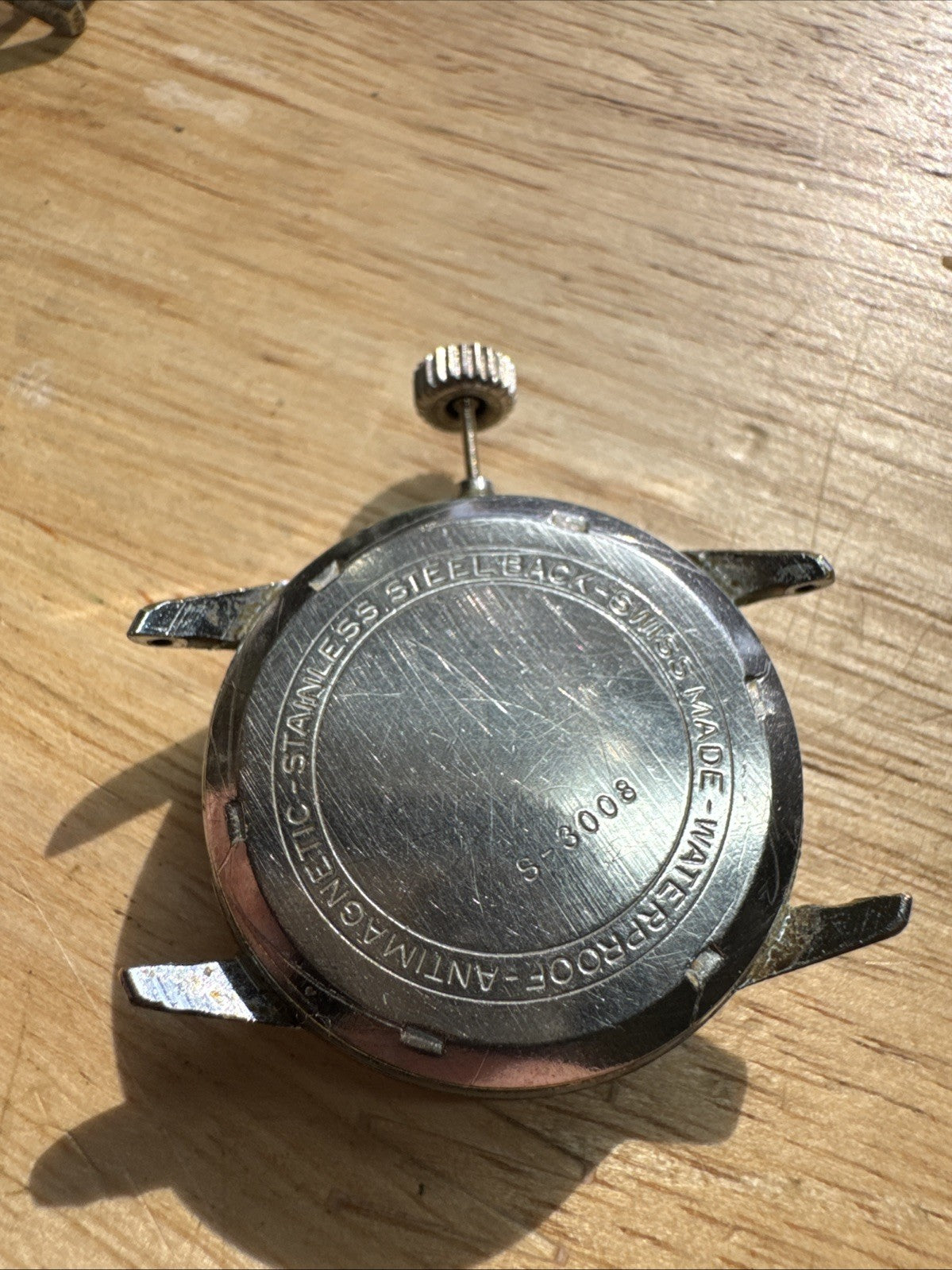 Gradus Mens Watch For Repair ST96 Movement Ticking LG0