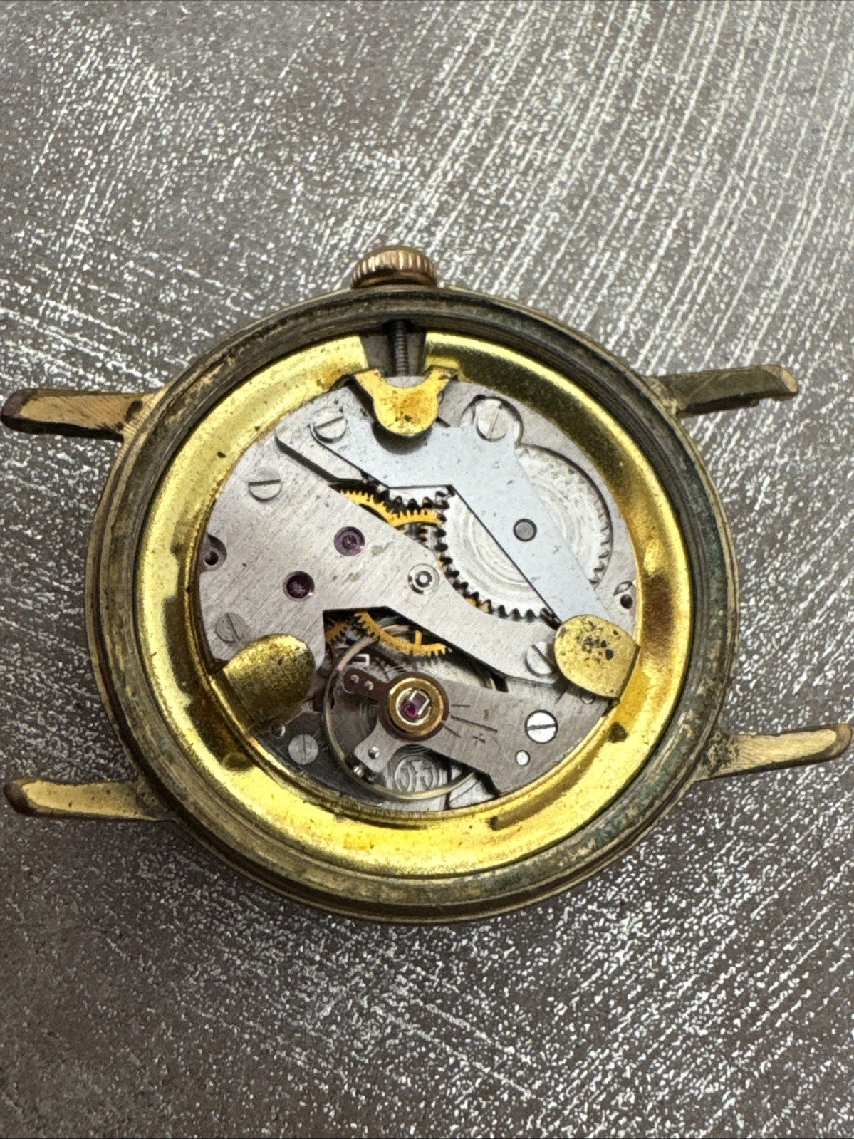 Mens Gloriosa Mechanical Watch Running Jeambrun Movt