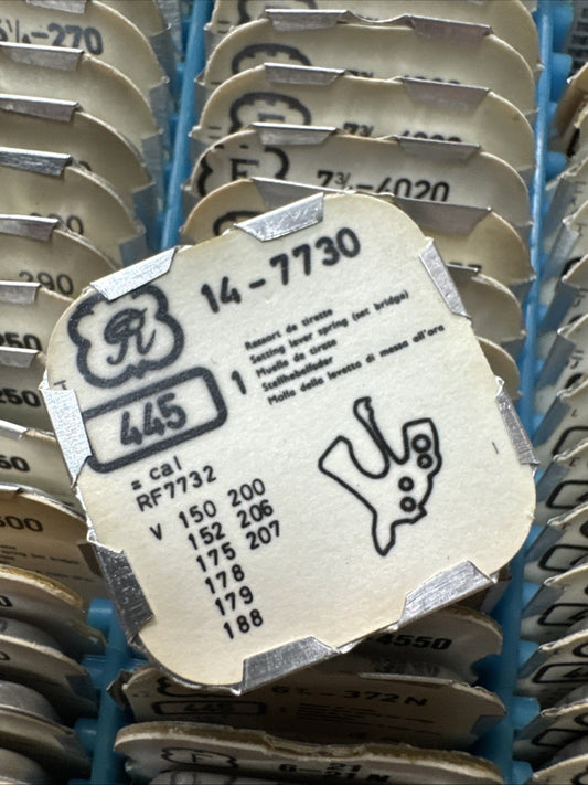 NOS OEM Valjoux 7730 Setting Lever Spring Ref LG16-BT