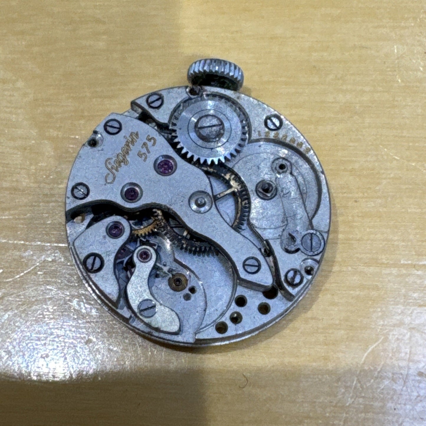 Universal Genève 259 Partial Movement For Parts Ref N76