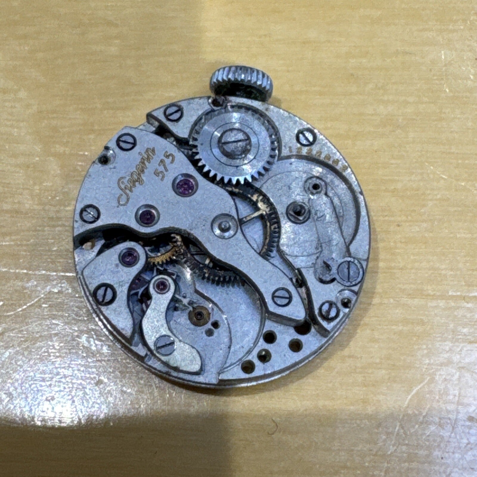 Universal Genève 259 Partial Movement For Parts Ref N76