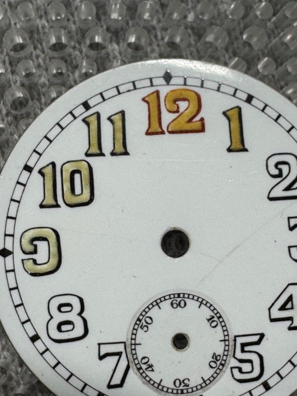 Vintage Watch Lume Restoration Custom Mixed Aged Super Luminova