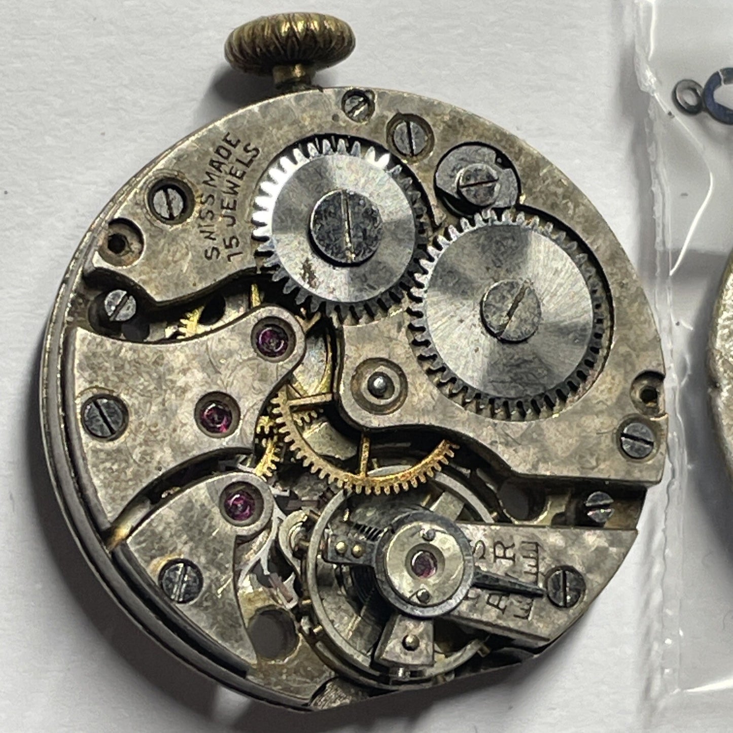 Gruen 715 Movement For Parts Spares Repair E16