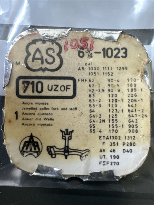 AS 1023 Pallet Fork #710 X1 Ref LG11-119