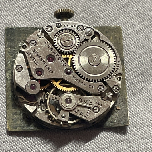 AS A Schild 970 Watch Movement For Parts Repair XR7
