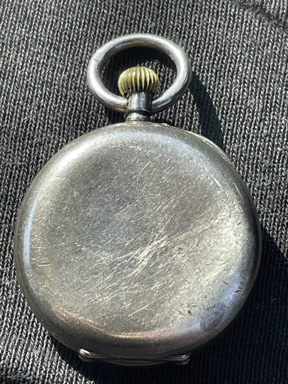 Eterna 925 Silver Fob Watch Early Ca 1911