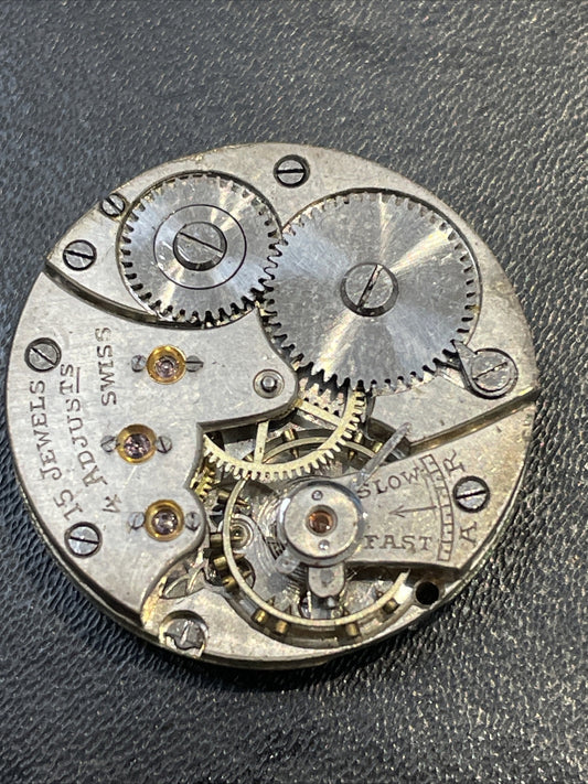 Movado 10.5 Ligne Full Movement  Good Balance Ref K30