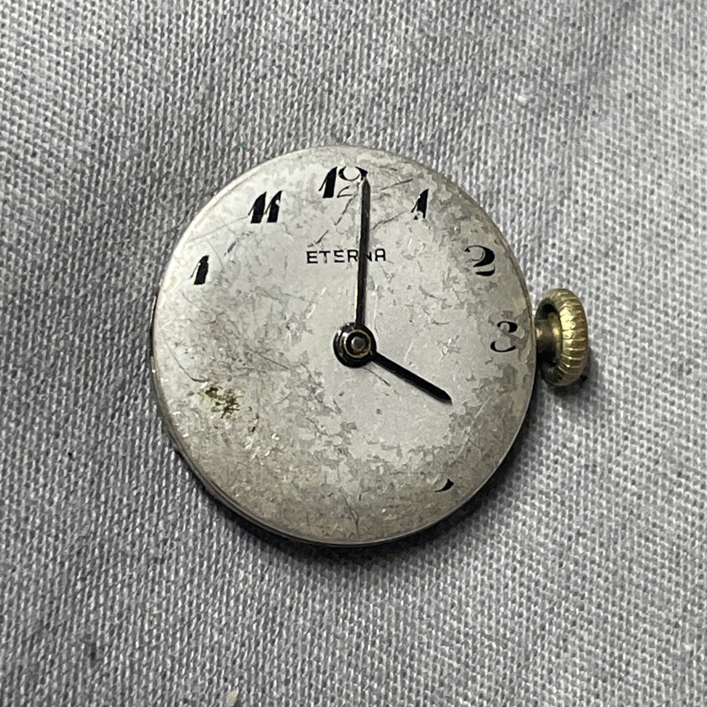 Eterna 1438K Movement  For Parts  H26