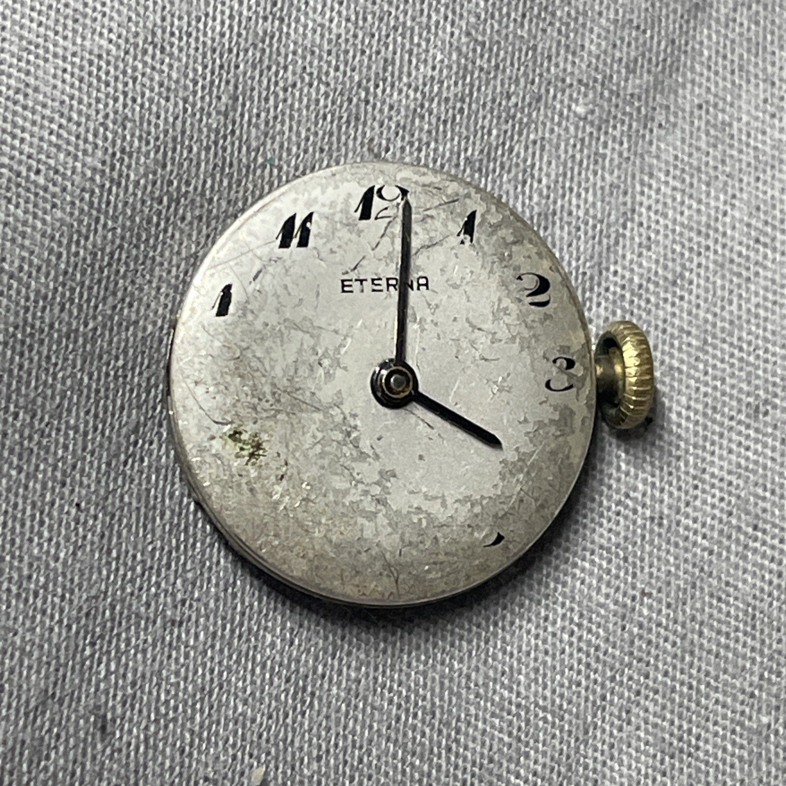 Eterna 1438K Movement  For Parts  H26