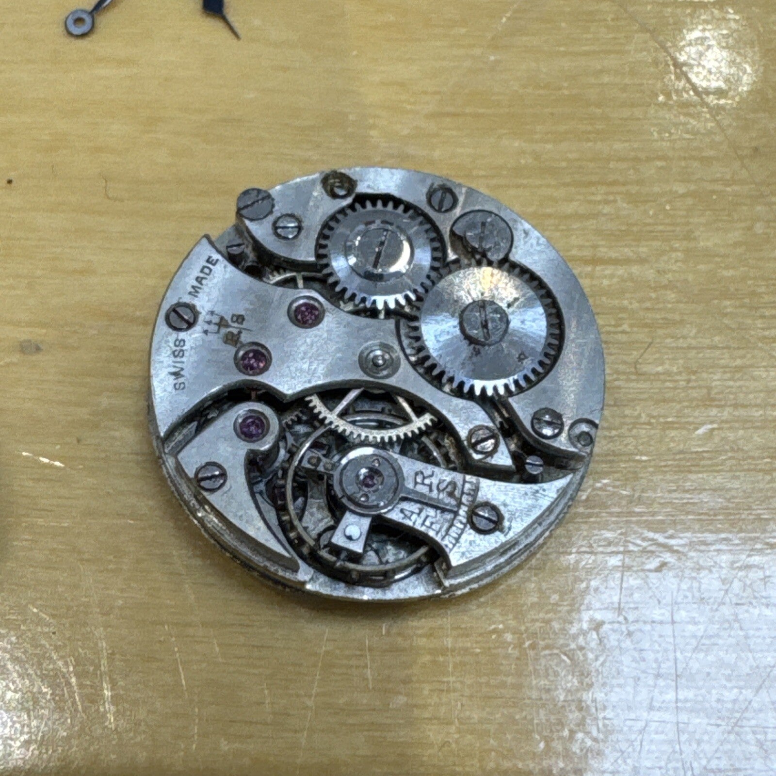 Electa 20.2mm Movement Signed Rotherhams For Parts Ref N100