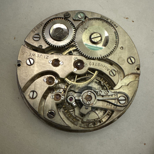 Electa 19 Ligne 21 Jewel Full Movement OK Balance Ref  XR6 Neg Set