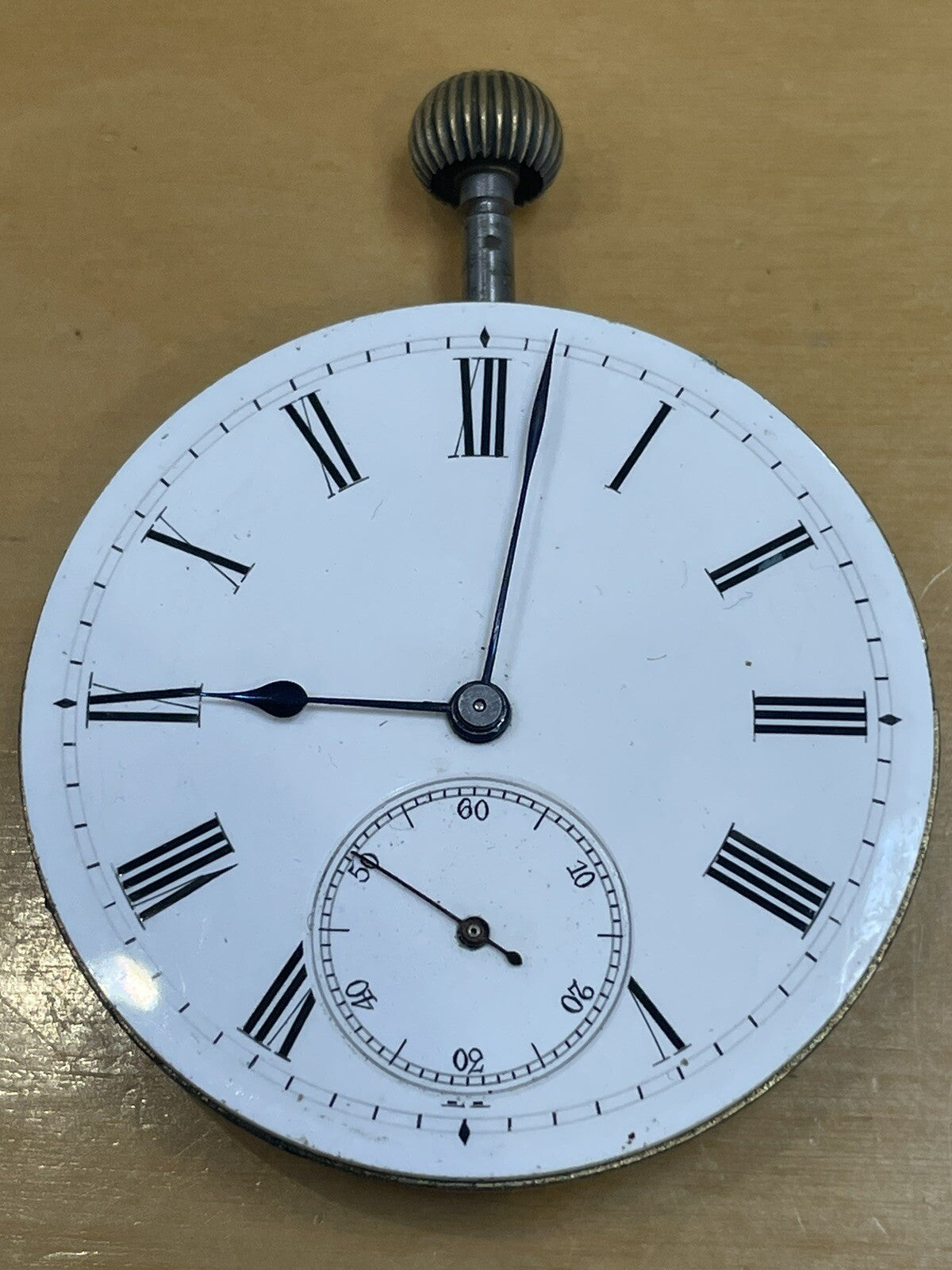 H Samuel 16s Pocket Watch Movement Running