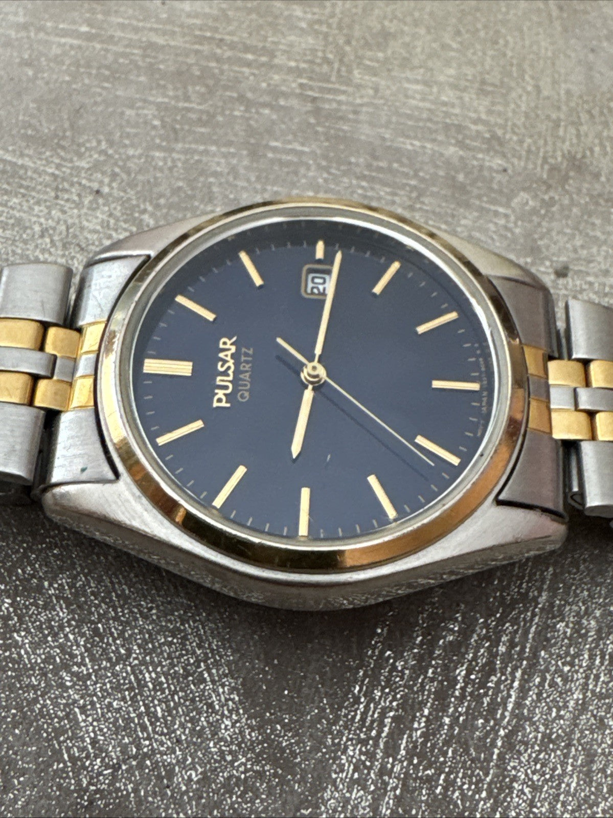 Mens Pulsar Quartz Watch Spares Repair