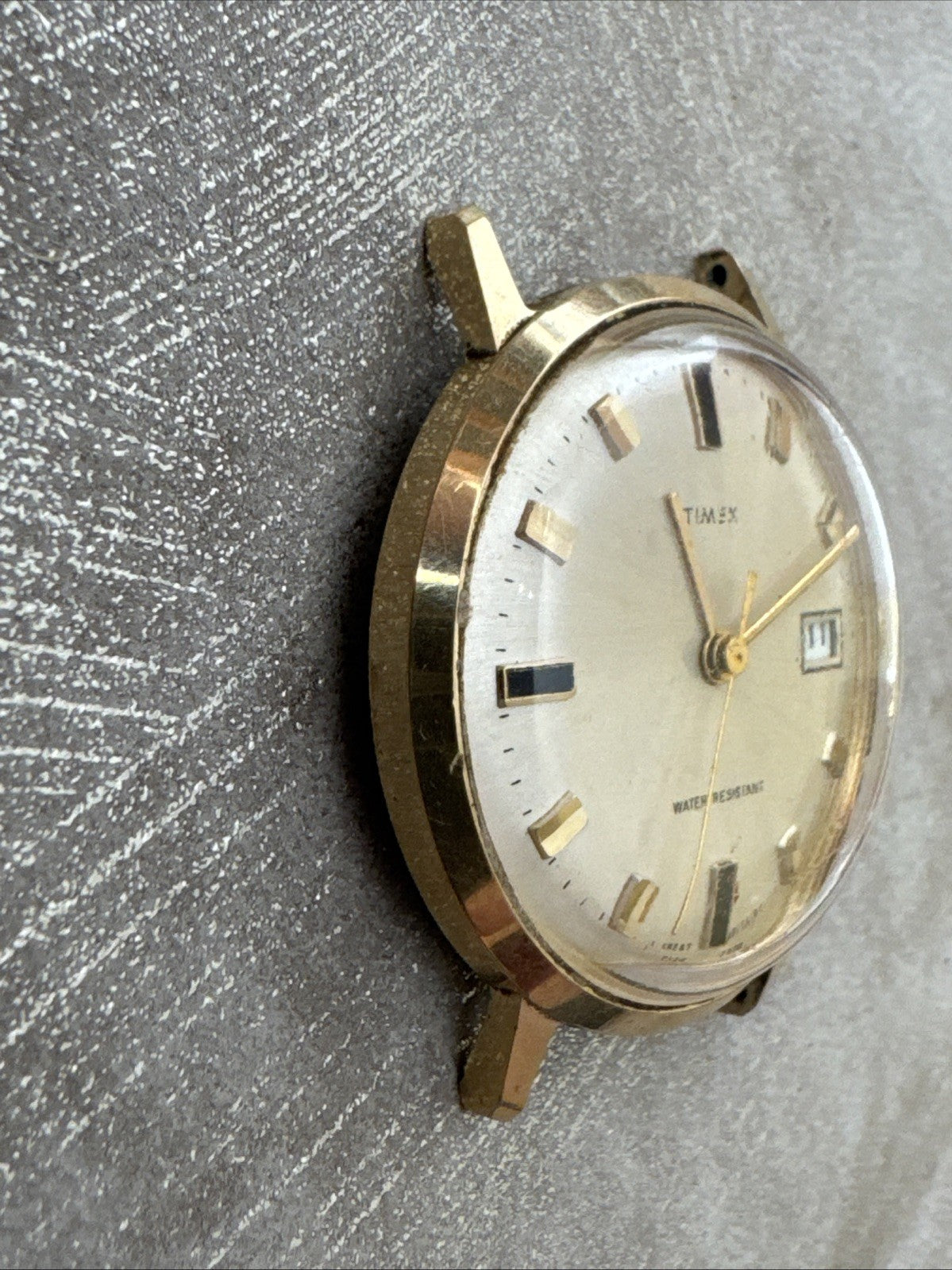 Mens Vintage Timex Mechanical Watch Spares Repair