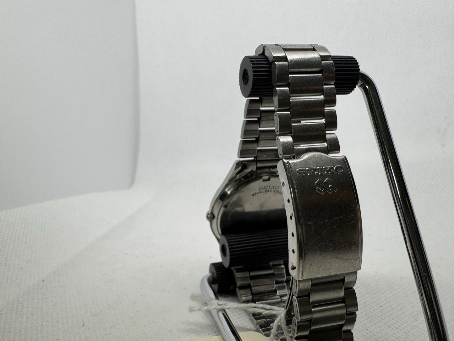 Mens Vintage Seiko SQ Quartz Watch 1986 New Battery