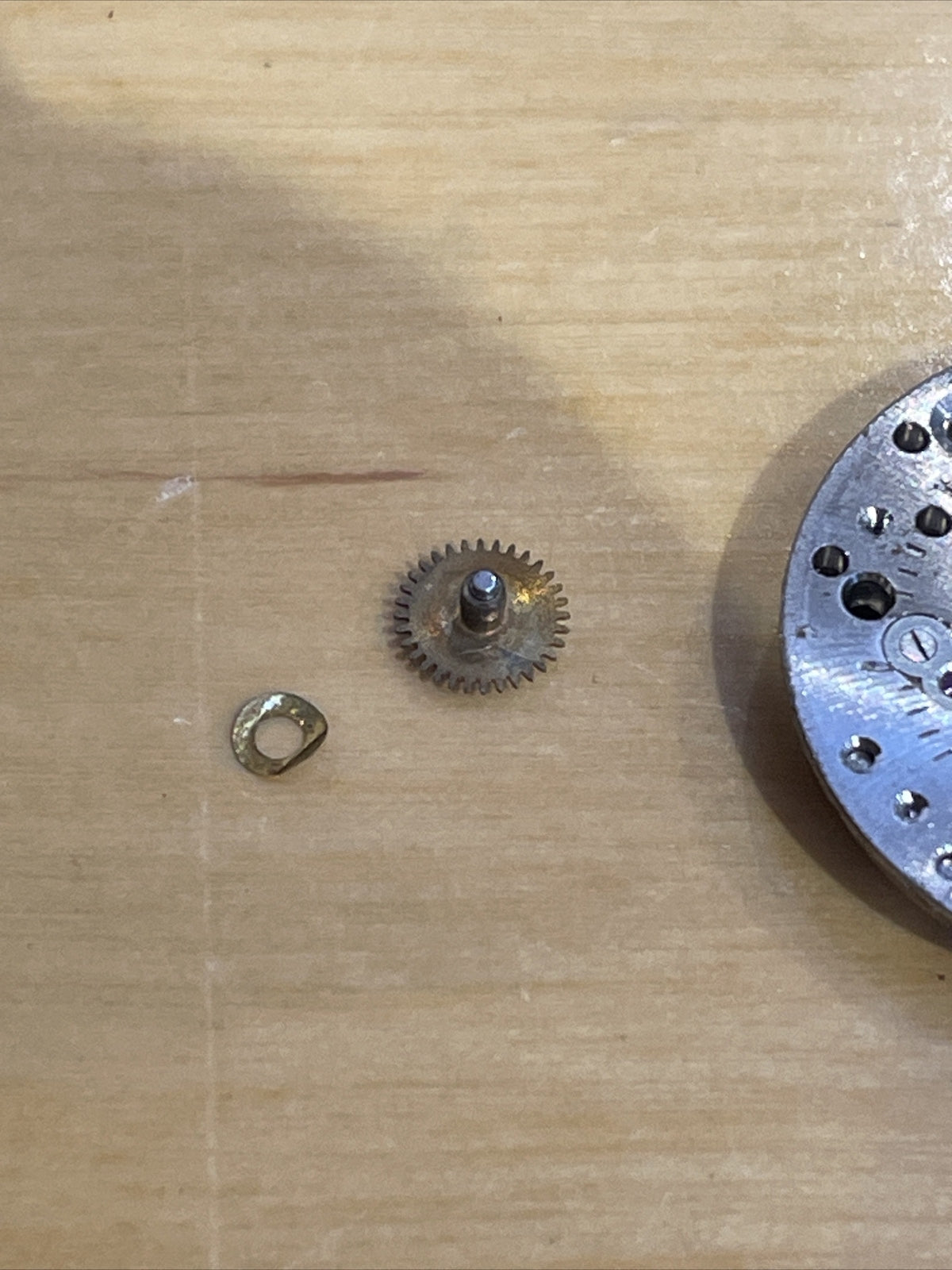 Buren 19.7mm Watch Movement Shot Balance Ref J64