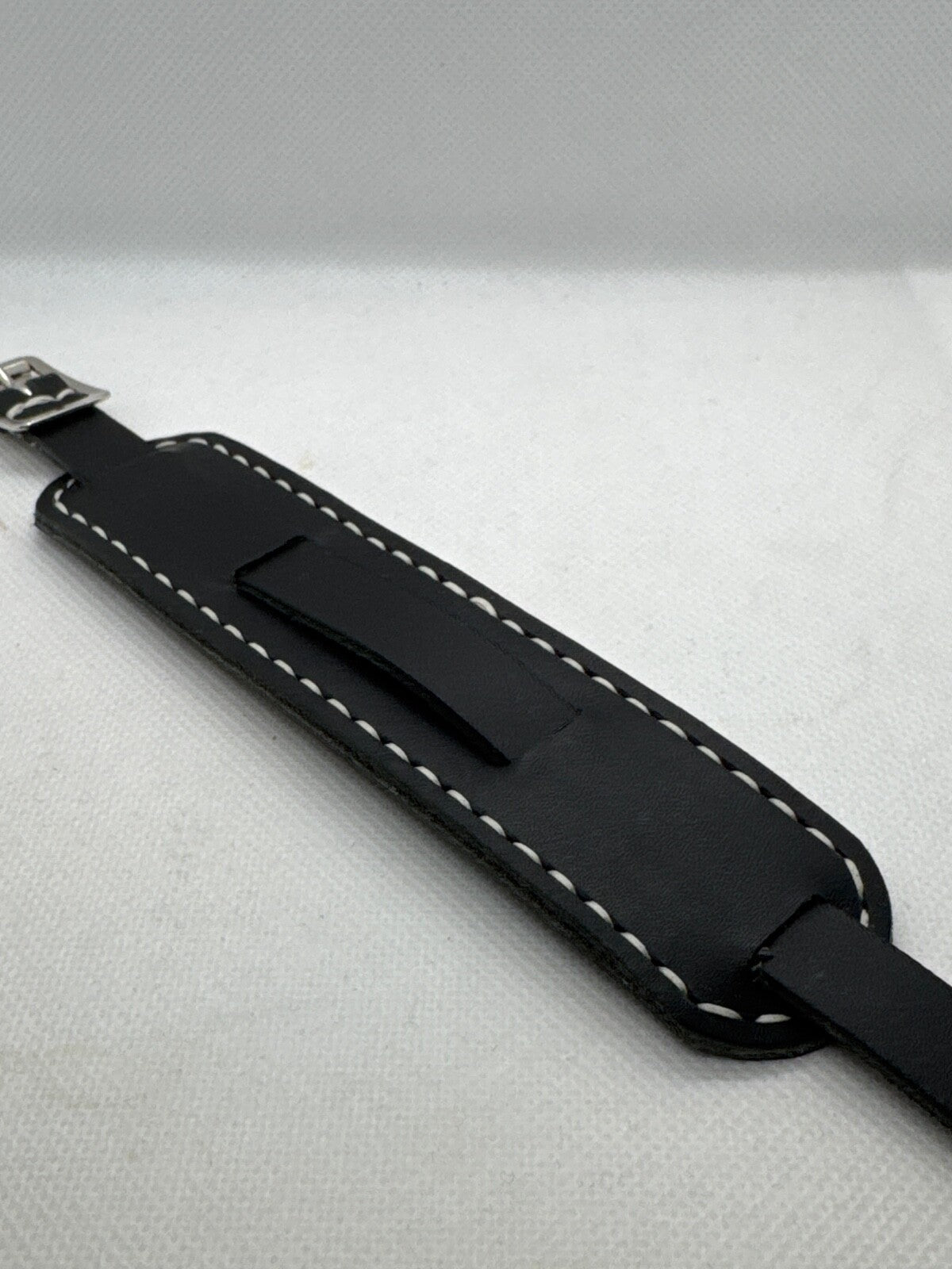 Luxury Trench Watch Strap Hand Made Italian Veg Tan F/Grain Leather New Colours