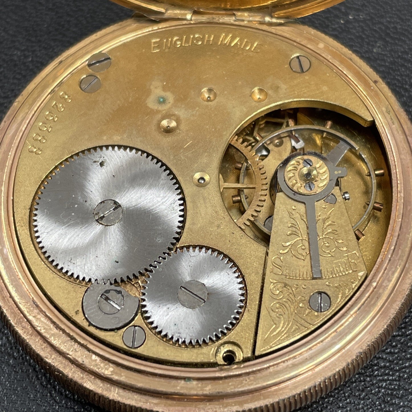 English Pocket Watch Movement Rotherhams? Good Balance
