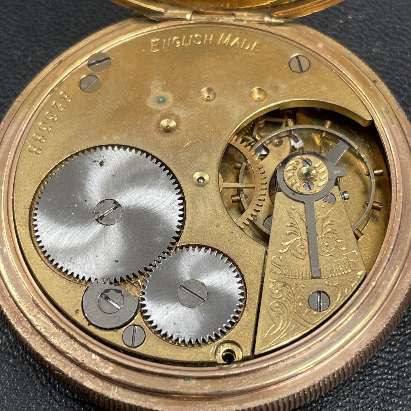 English Pocket Watch Movement Rotherhams? Good Balance
