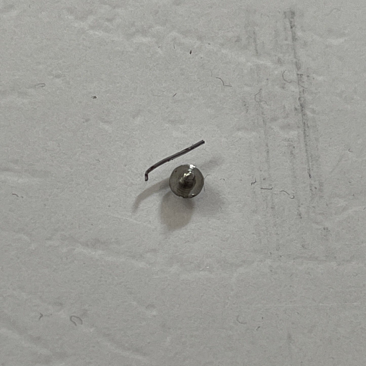 Rolex Rebberg 10.5 Hunter Spare Part: Setting Lever Spring & Screw