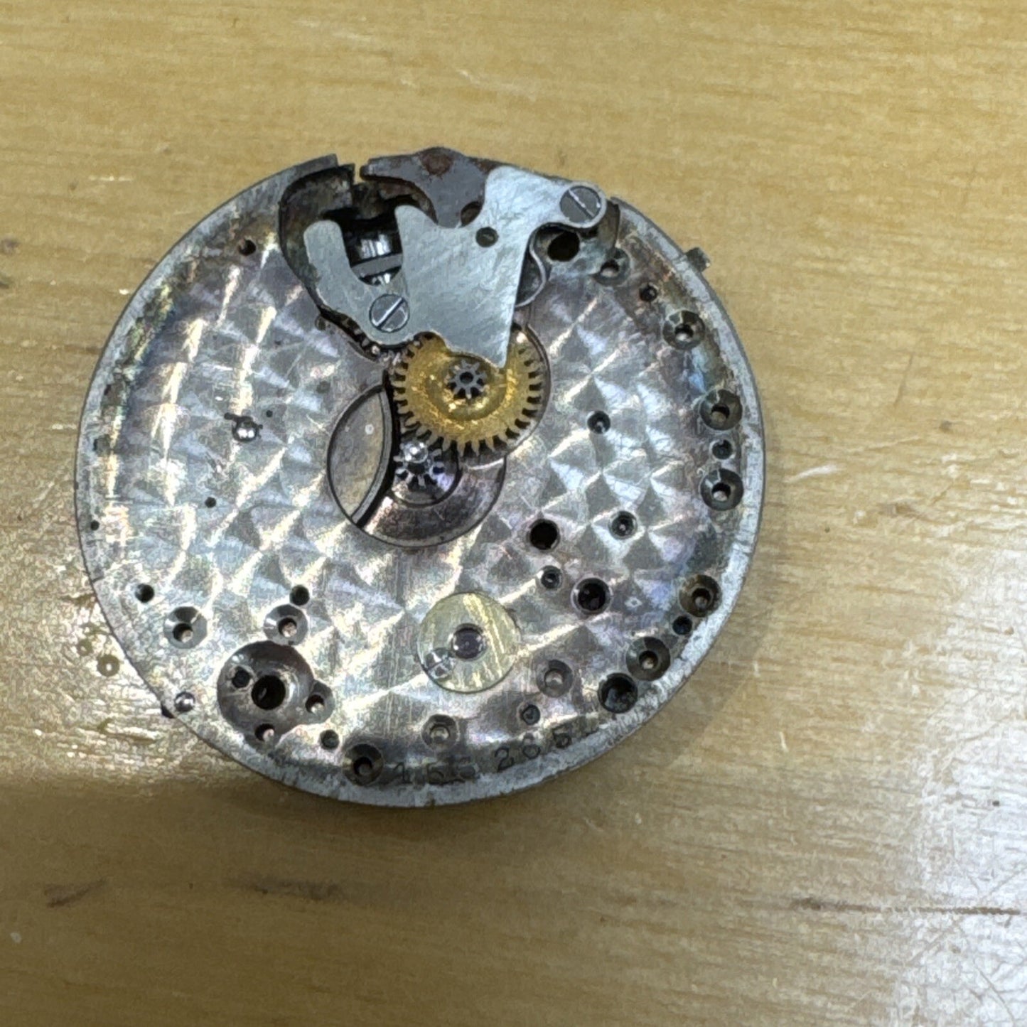 Early Font Robert 10 Ligne Movement For Parts Ref N83