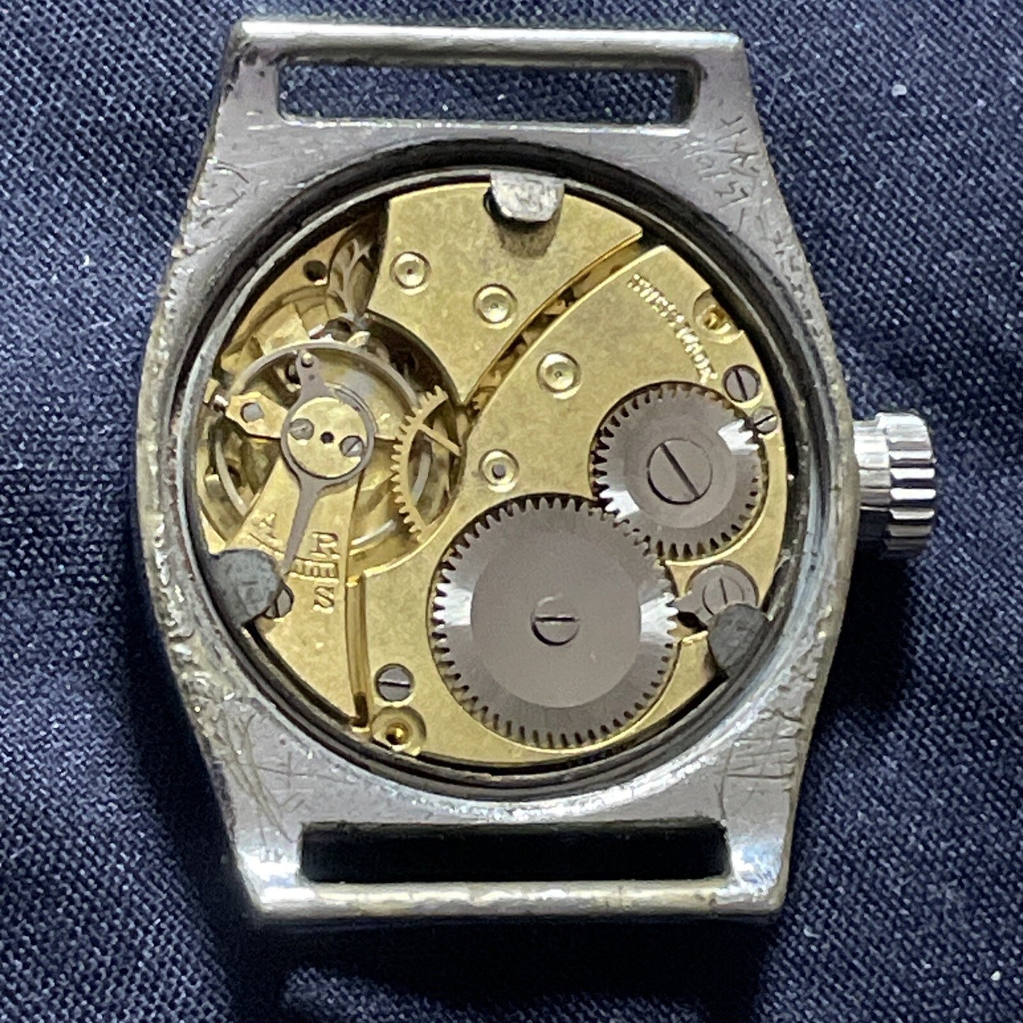 WW2 Era Revue Sport Watch For Spares Or Repair