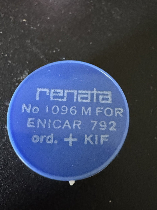 Balance Complete Enicar 792 Ord Kif To Restaff Ref G