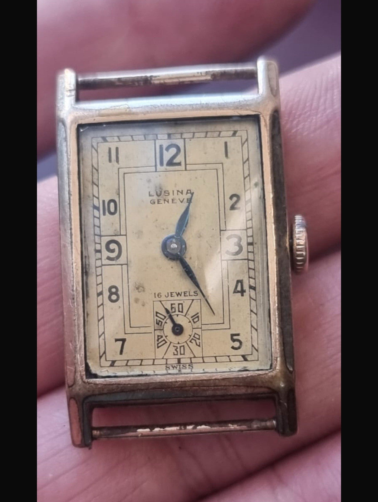 Watch Case Dial Hands For FHF 29 Movement